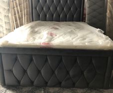 King size Monaco bed frame with Mattress included
