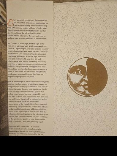 Sun & Moon Signs. An Anthological Guide To Love, Career & Destiny. By Marisa St Clair. First Edition Large Volume Hardback With Dustjacket In Good Condition.  See Photos For Same.