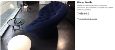 Ligne Roset Ploum Sofa