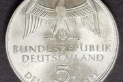 1971 Germany 5 Deutsche Mark 100 Jahre Deutsches Reich Silver coin