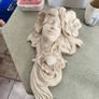 French Art Nouveau Garden Wall Ornament. Image 9