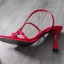 Boohoo red heels Image 4