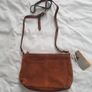 H&M Suede Cognac brown bag Image 5