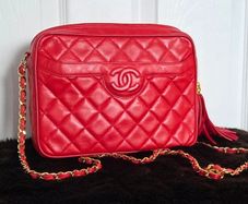 Chanel Camera Bag beautiful Red