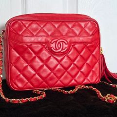 Chanel Camera Bag beautiful Red