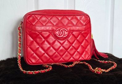 Chanel Camera Bag beautiful Red
