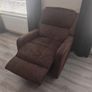 corner sofa and recliner armchair Image 5