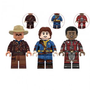 Fallout x3 pcs Set Lego compatible Minifigure W1322