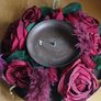 Rose Wreath Candle Arrangement, needs Attention Image 3