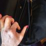 black leather Mila shoulder bag Image 7