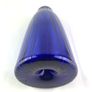Vintage cobalt blue glass decanter bottle Image 6