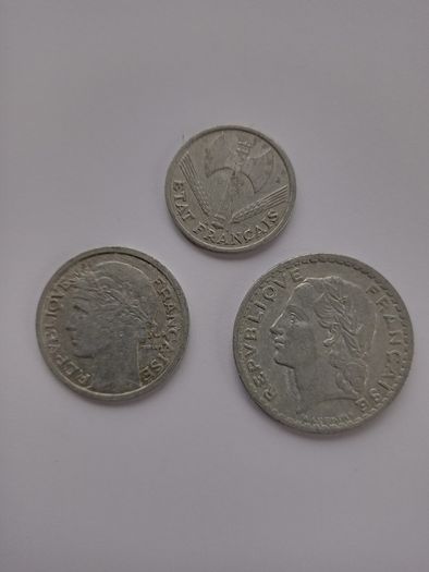 French World War II Francs