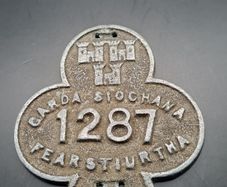 Garda Siochana Carriage Plate