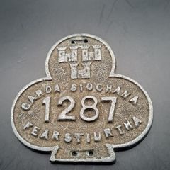 Garda Siochana Carriage Plate