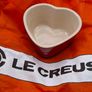le creuset French press and heart ramekin Image 4