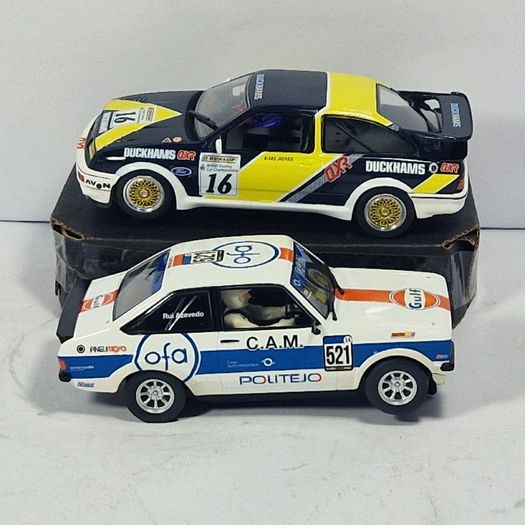 Scalextric Ford Twin Pack (Sierra & Escort slot car classic touring btcc saloon )