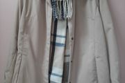 new coat USA XL and scarf