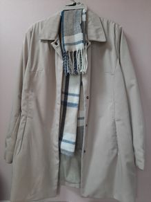 new coat USA XL and scarf