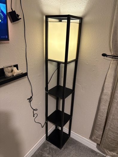 Standing remote controlled lamp
