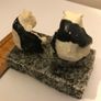Two Panda's on Granite base ornament Image 4