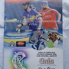 2006 Camogie All Ireland Programme (postage included)