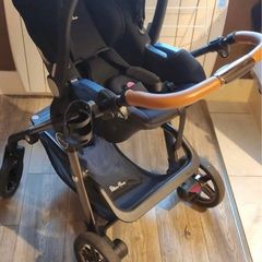 Luxurious Travel System-Silver Cross Pram - Pacific Autograph