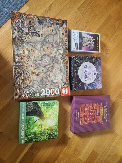 5 jigsaw puzzles