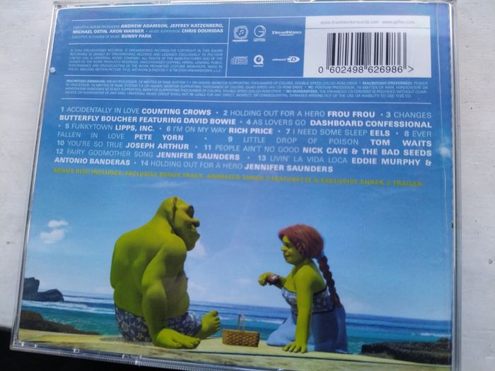 Shrek 2 - Movie Soundtrack 2Cd Boxset