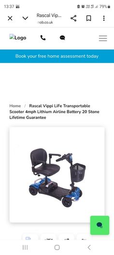 Scooter- Vippy Rascal