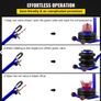 5 Ton Heavy Duty Triple Air Bag Jack Pneumatic Jack 11000 Lbs Quick Lift Image 5