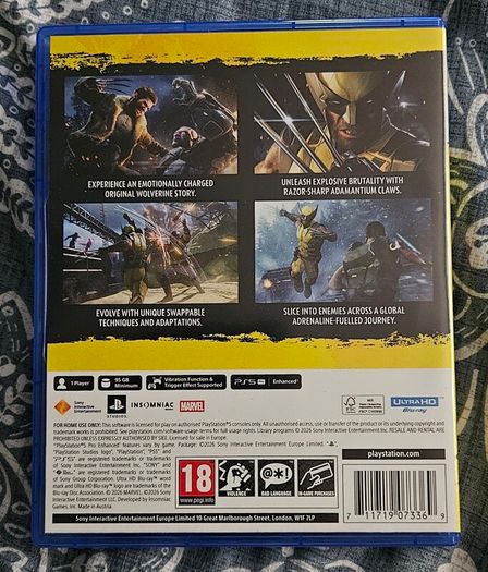 PS5 Wolverine game
