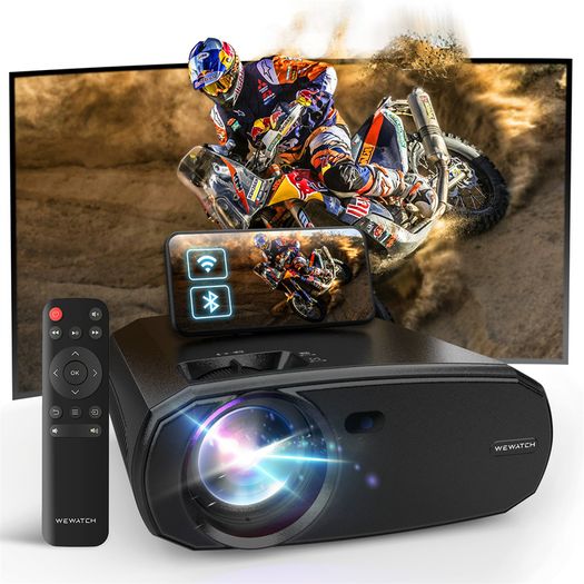 Portable 5G WIFI Projector Mini Smart Real 1080P Full HD 200 Inches Large Screen LED Bluetooth Supported