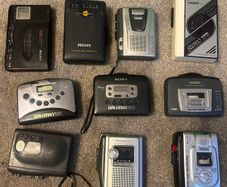 Vintage Cassette players joblot