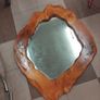 Wooden Live Edge Mirror Image 4