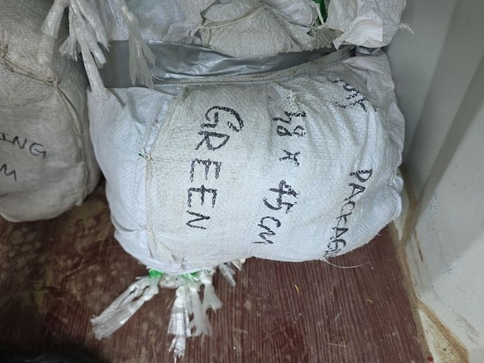 bags kindling green