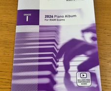 RIAM piano music for 2026 exams grade 1