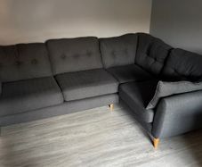Dark Grey 2-Piece Sofa Set