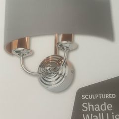wall lights x 2