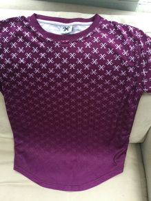 Forever original purple mens T-shirt nike adidas sik