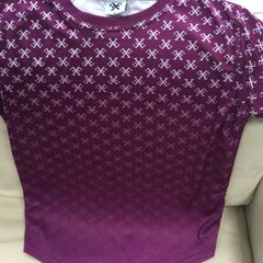 Forever original purple mens T-shirt nike adidas sik