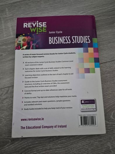 Revise wise and less stress and more success junior cert books