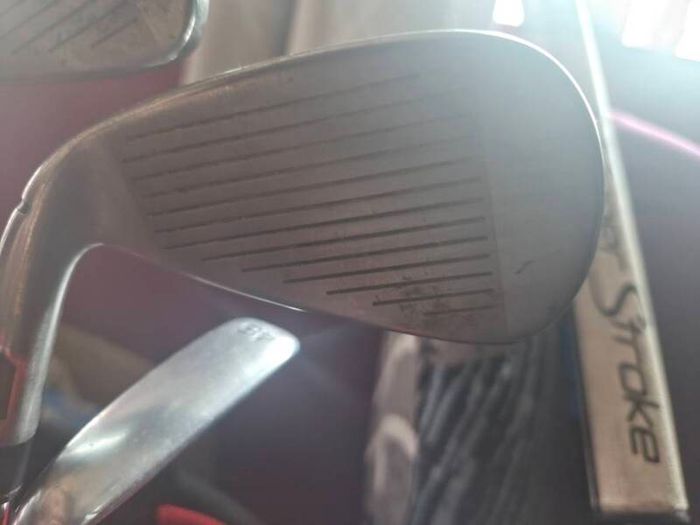 golf clubs taylormade sim 2 max 4-9 iron stiff flex shaft