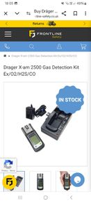 Gas Detection Kit Ex/O2/H2S/CO