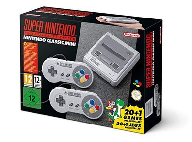 Official Super Nintendo SNES Classic Mini Super NES Mini Oldskool Gaming Retro Classics - FREE Optional Extra 100+ Games!