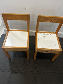 Ikea childrens chairs