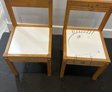 Ikea childrens chairs