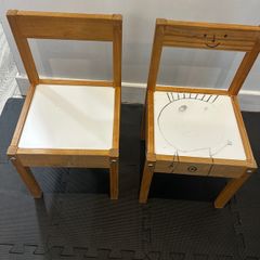 Ikea childrens chairs