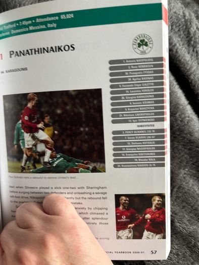 Manchester United Official Yearbook 2001