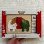Hape George Luck Cat Puzzle Damaged Box Please see photos Image 10