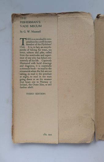 Fishing Book -  The Fisherman's Vade Mecum